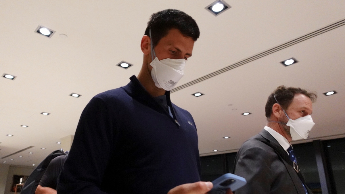 Djokovic claims he was given 'poisoned' food while being detained in Melbourne in 2022: 'Had high level of heavy metal' Djokovic claims he was given 'poisoned' food while being detained in Melbourne in 2022: 'Had high level of heavy metal'