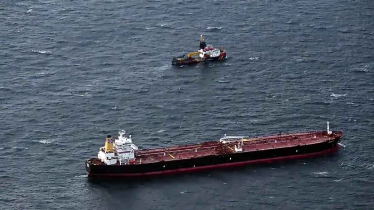 Germany reports Russia's 'shadow fleet' ship loaded with 100,000-ton oil adrift in Baltic Sea