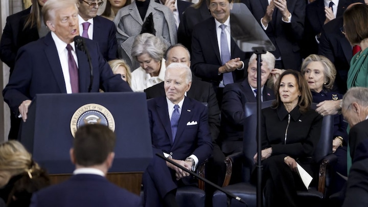 Biden, Harris take credit for release of US-Israeli hostage by Hamas in the ceasefire deal
