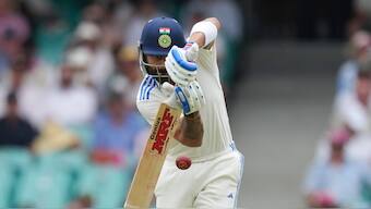 Virat Kohli escaped a controversial dismissal on Day 1 of the fifth Test against Australia. AP 
