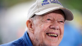 Jimmy Carter passed away at age 100. AP