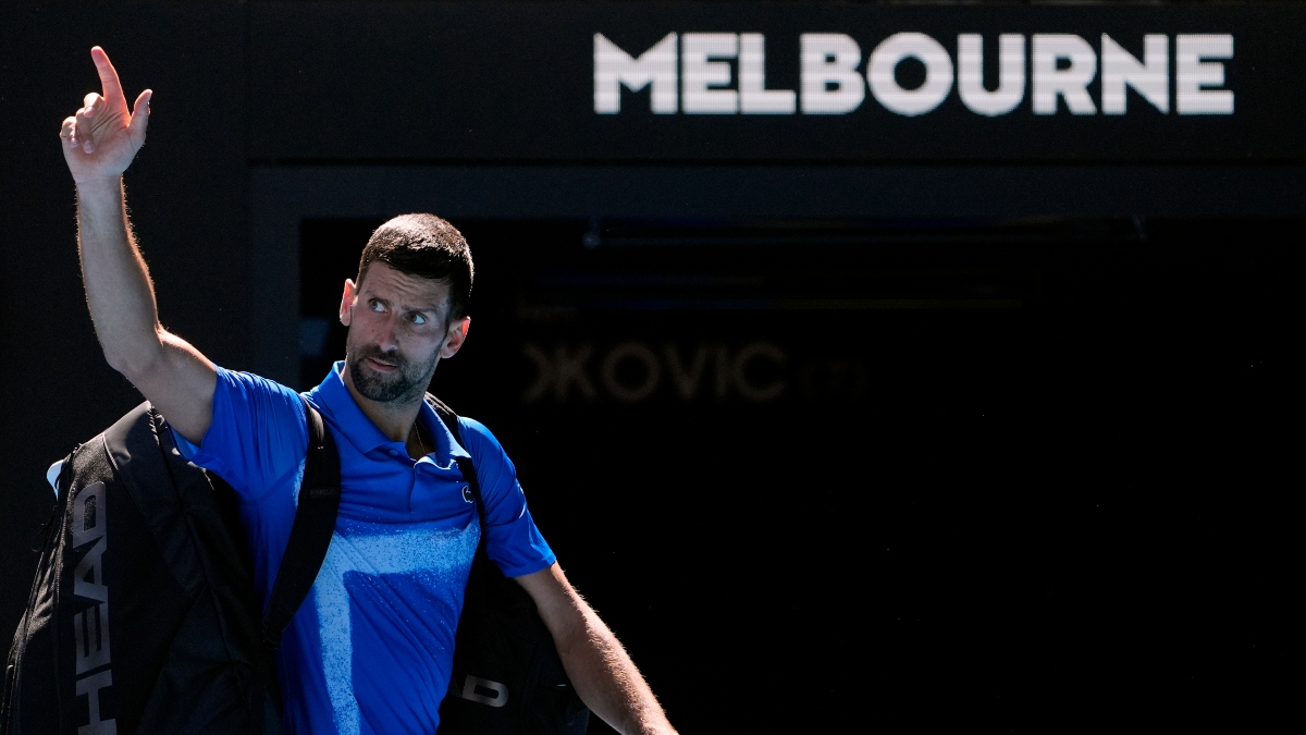 Novak Djokovic was booed by the crowd in Melbourne after withdrawing from the Australian Open semi-final against Alexander Zverev. AP Novak Djokovic was booed by the crowd in Melbourne after withdrawing from the Australian Open semi-final against Alexander Zverev. AP
