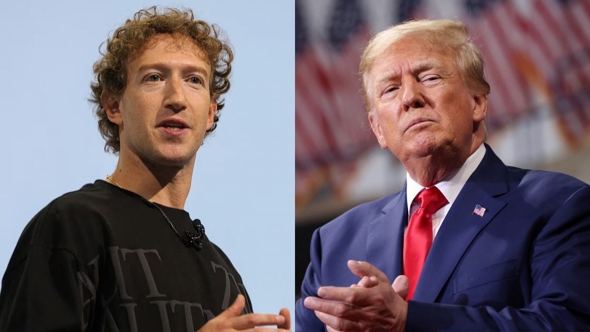 Meta CEO Mark Zuckerberg (L) and US President Donald Trump. Image Credit: Reuters Meta CEO Mark Zuckerberg (L) and US President Donald Trump. Image Credit: Reuters