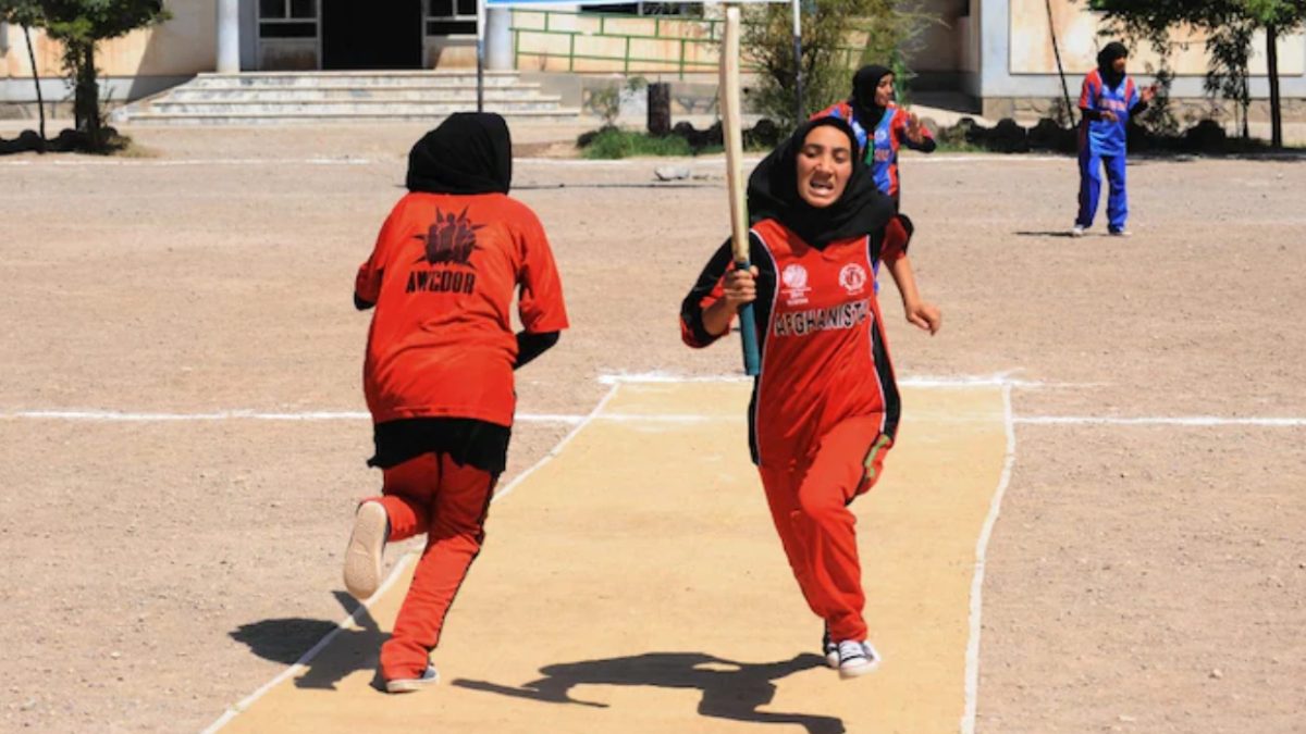 Afghanistan women's cricketers have questioned the silence of men's players against Taliban. Image: AFP Afghanistan women's cricketers have questioned the silence of men's players against Taliban. Image: AFP