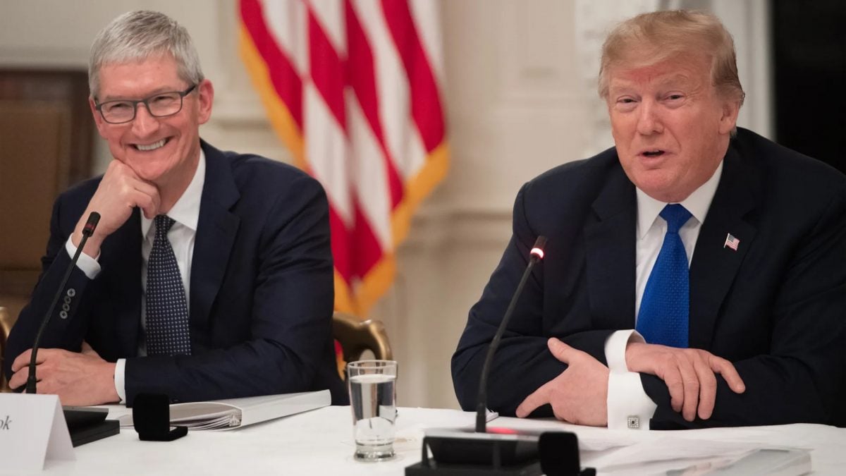 Apple CEO Tim Cook committed massive investment, more jobs in the US, says Pres Trump