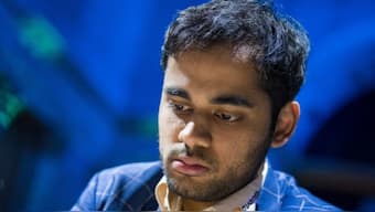 Arjun Erigaisi won the early Titled Tuesday online chess event. Image: X / @FIDE_chess