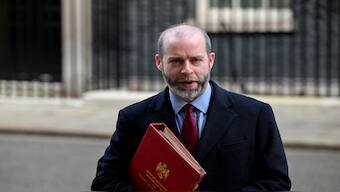Britain's Secretary of State for Business and Trade Jonathan Reynolds speaks at Downing Street, on the day of a Cabinet meeting in London, Britain, on January 14, 2025. Reuters File