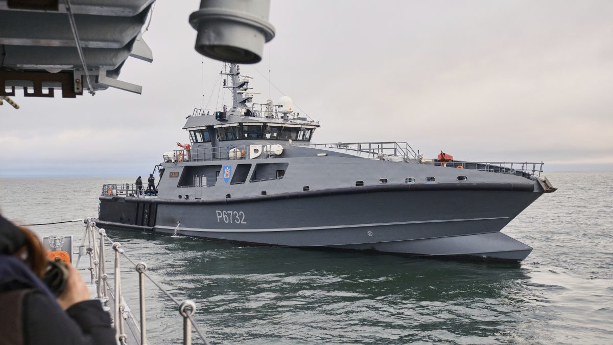 Estonian naval ships sail in the Baltic Sea on Thursday, Jan. 9, 2025, as part of stepped-up NATO patrols in the region following suspected sabotage of undersea cables. AP Estonian naval ships sail in the Baltic Sea on Thursday, Jan. 9, 2025, as part of stepped-up NATO patrols in the region following suspected sabotage of undersea cables. AP