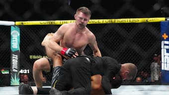 UFC fighter Bryce Mitchell is ranked 13th in the featherweight division. Image: Reuters