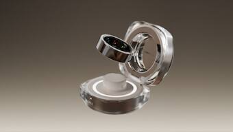 Noise's showstopper at CES was the Luna Ring Gen 2.0, the world’s first AI-powered smart ring. Built from fighter jet-grade titanium, it offers insights into stress, sleep, heart health, blood oxygen, and women’s health. Image Credit: Noise