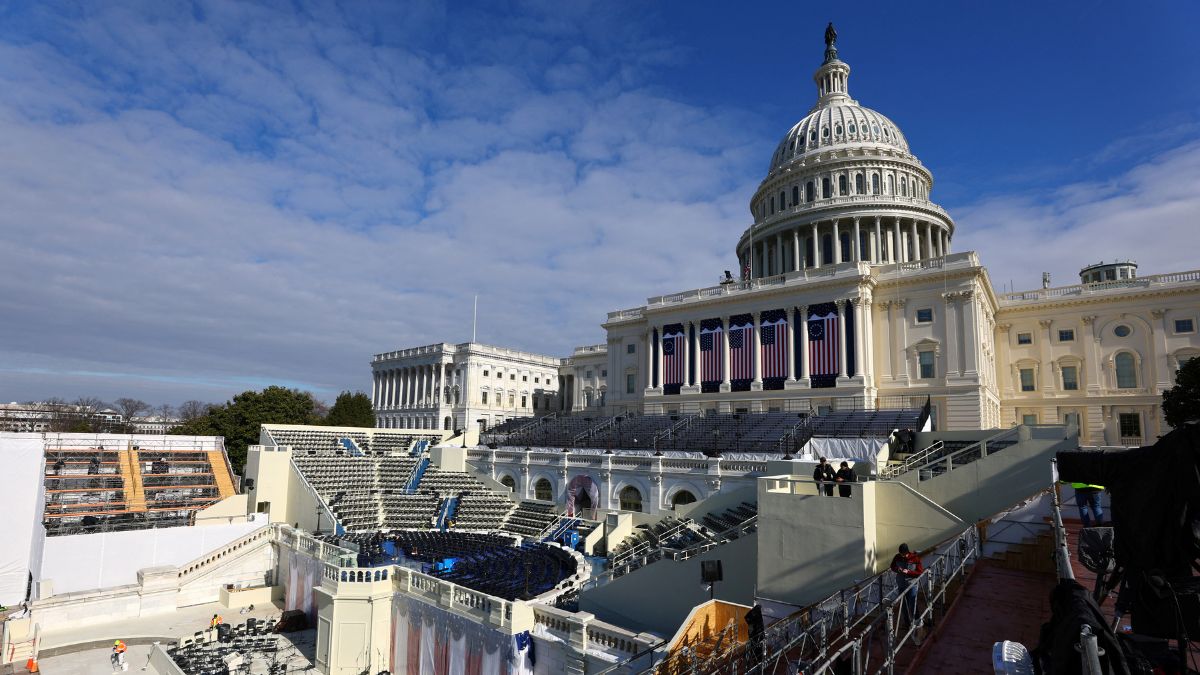 A general view shows the West Front of the US Capitol building on the day it was announced US President-elect Donald Trump's inauguration is being moved indoors due to dangerously cold temperatures expected on Monday, in Washington, US, January 17, 2025. File Image/Reuters A general view shows the West Front of the US Capitol building on the day it was announced US President-elect Donald Trump's inauguration is being moved indoors due to dangerously cold temperatures expected on Monday, in Washington, US, January 17, 2025. File Image/Reuters