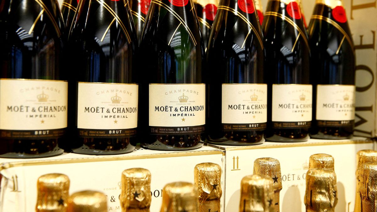 Bottles of French Moet & Chandon champagne are offered at a supermarket of Swiss retail group Coop in Zumikon, Switzerland, December 13, 2016. File Image/Reuters Bottles of French Moet & Chandon champagne are offered at a supermarket of Swiss retail group Coop in Zumikon, Switzerland, December 13, 2016. File Image/Reuters