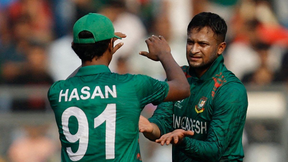 There's a real chance of Shakib Al Hasan missing the Champions Trophy 2025 squad. Image: Reuters There's a real chance of Shakib Al Hasan missing the Champions Trophy 2025 squad. Image: Reuters