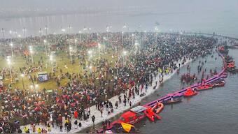 The journey to 'Viksit Bharat', goes through India's dharmic, civilistional path. Image source: @PIB_India via PTI