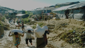 A refugee camp of the Rohingya at Kutupalong in Bangladesh's Cox's Bazar/ Credit - Rajeev Bhattacharyya

