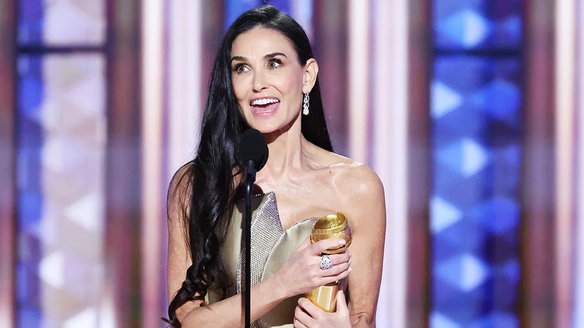 Golden Globes 2025: Demi Moore wins first award in 45 years, gets emotional on stage 'I was at kind of a low point...'