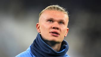 Erling Haaland is currently the ninth highest paid footballer in the world. Image: Reuters 
