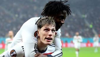 Manchester United finished third in the Europa League first round to reach the last 16 directly. Image: Reuters 
