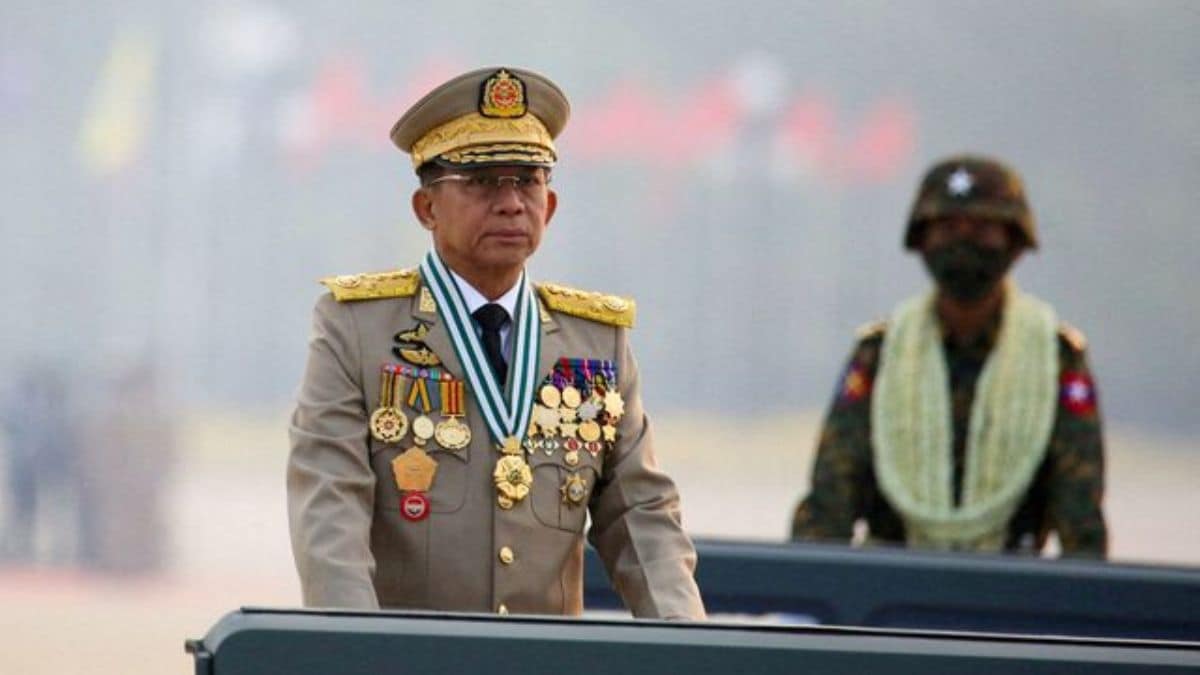 Myanmar junta chief says elections to be held by January 2026