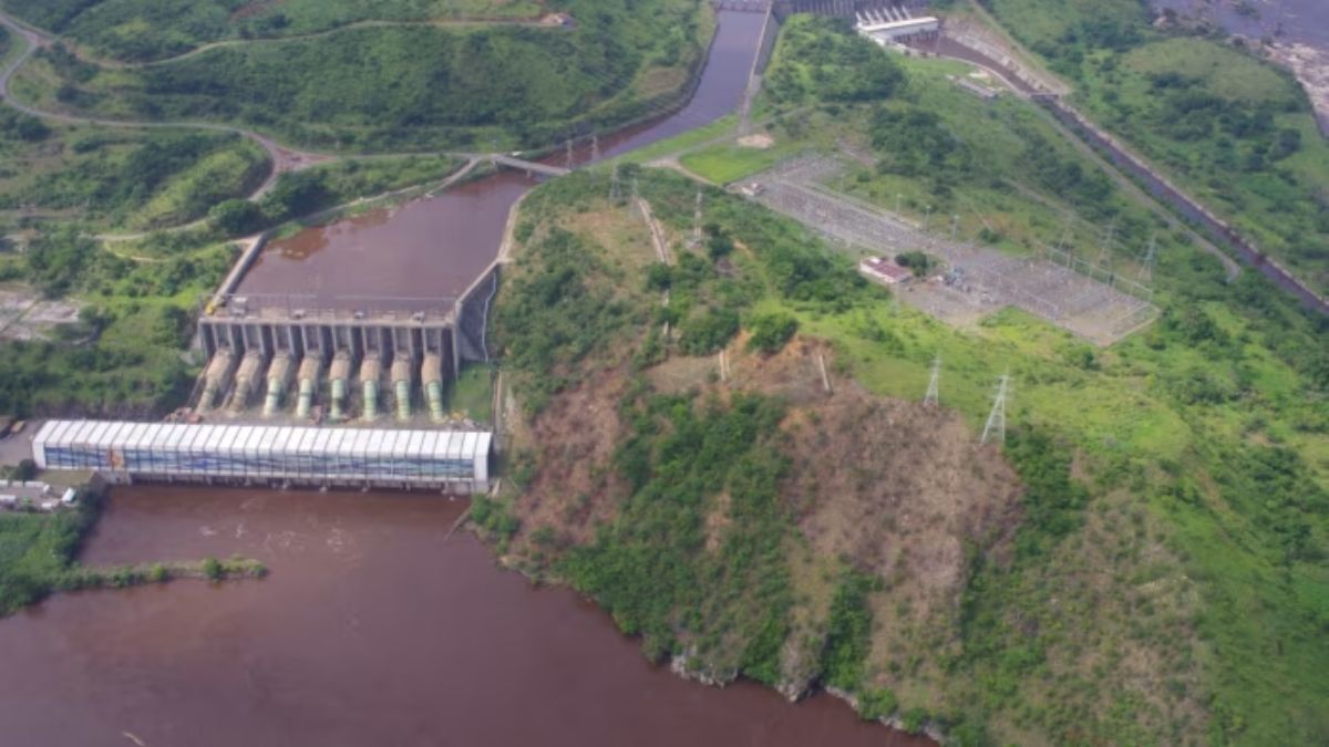 The photograph shows Inga 1 (rear) and Inga 2 (front) power plants on the Congo river. (Photo: AFP) The photograph shows Inga 1 (rear) and Inga 2 (front) power plants on the Congo river. (Photo: AFP)