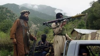 In this August 5, 2012, file photo, Tehrik-i-Taliban Pakistan (TTP) patrol in their stronghold of Shawal in Pakistani tribal region of South Waziristan. (Photo :AP)