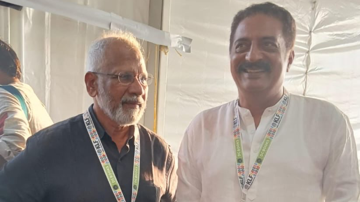Kerala Literature Festival 2025: Mani Ratnam and Prakash Raj reunite after three decades, actor shares post Kerala Literature Festival 2025: Mani Ratnam and Prakash Raj reunite after three decades, actor shares post