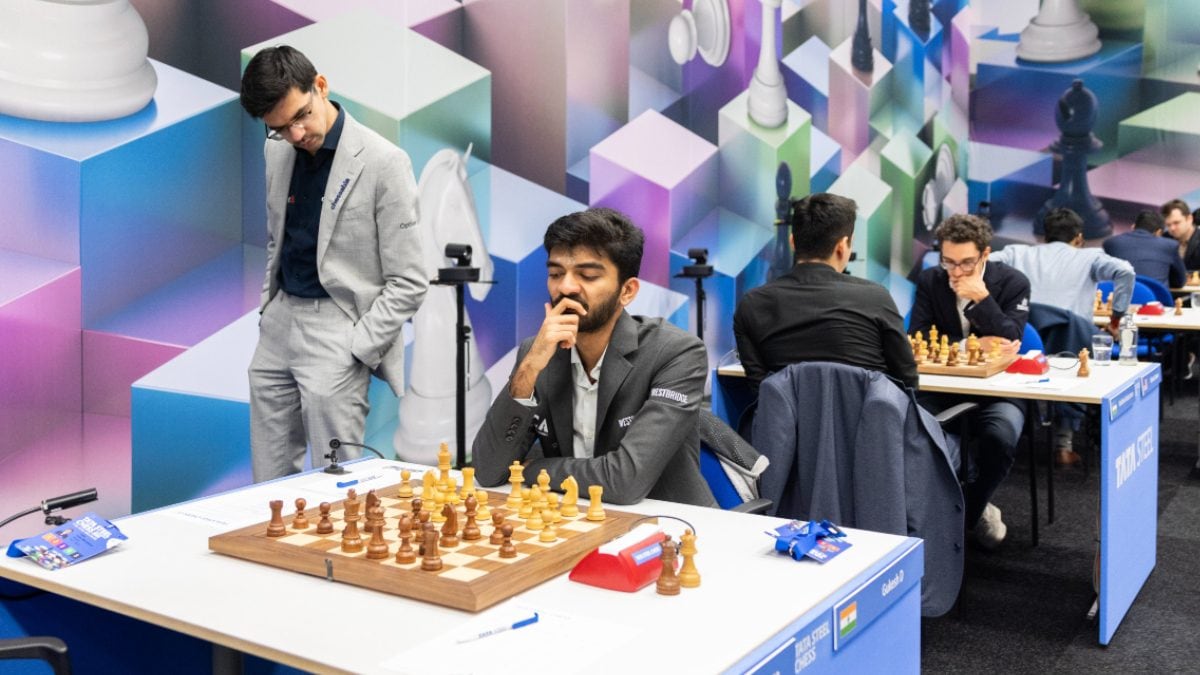 Tata Steel Chess 2025: Gukesh takes sole lead by beating Leon Luke Mendonca, Praggnanandhaa loses to Giri