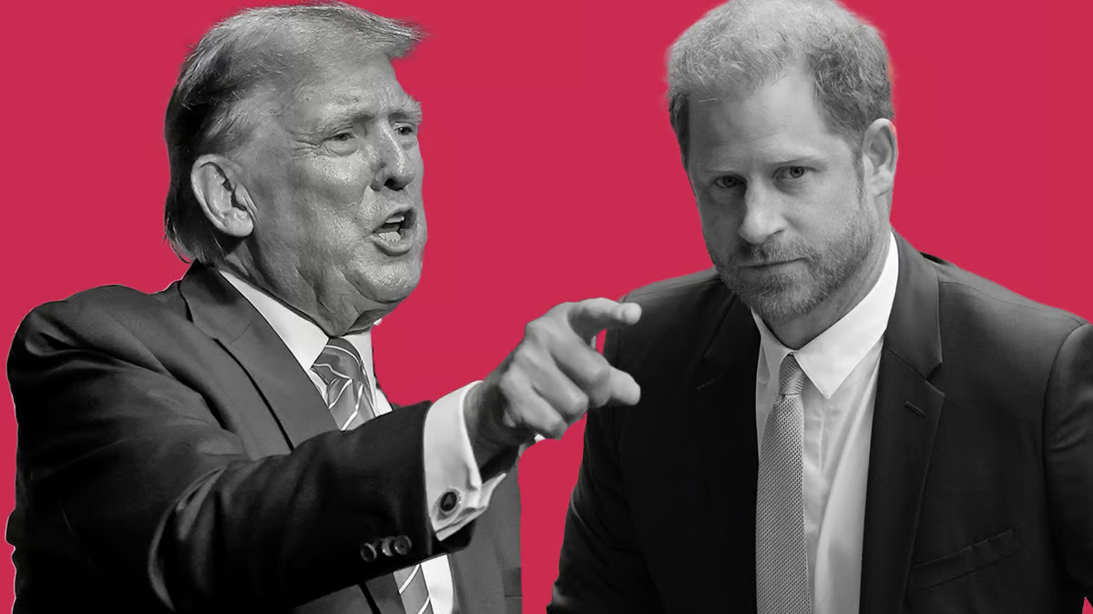Trump says he won't deport Prince Harry, claims British prince has 'enough problems' with wife Meghan Markle Trump says he won't deport Prince Harry, claims British prince has 'enough problems' with wife Meghan Markle