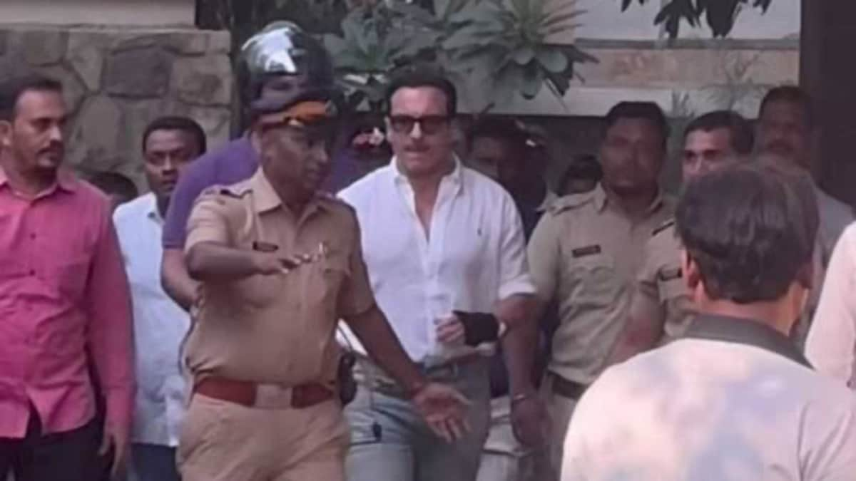 Saif Ali Khan comes back home after being discharged from the hospital, greets fans outside residence; watch video