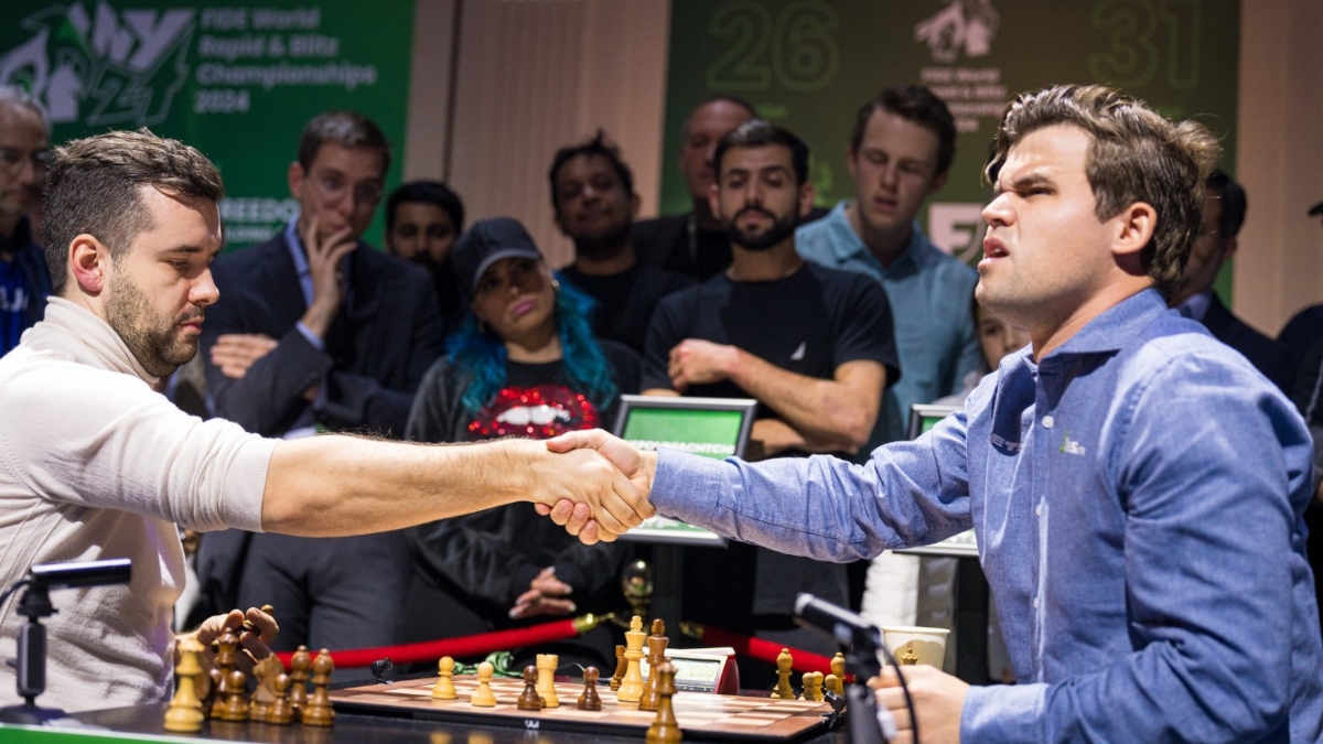 Explained: Why Magnus Carlsen and Ian Nepomniachtchi have been accused of match-fixing after sharing World Blitz title Explained: Why Magnus Carlsen and Ian Nepomniachtchi have been accused of match-fixing after sharing World Blitz title