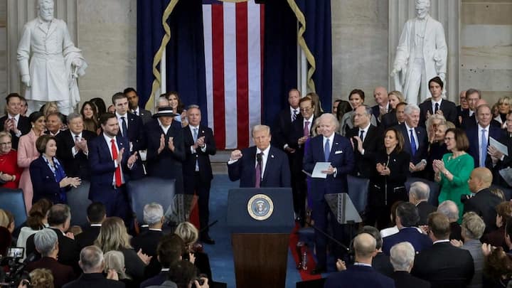 Trump has returned with a vengeance but a 2017-like ‘Resistance’ protest is missing in US Trump has returned with a vengeance but a 2017-like ‘Resistance’ protest is missing in US