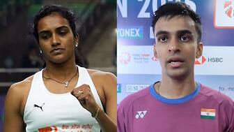 PV Sindhu, Kiran George and Satwik-Chirag have reached the Indian Open quarterfinals. Images: BAI 
