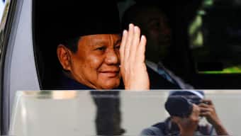 Indonesian President Prabowo Subianto.  Source: Reuters.