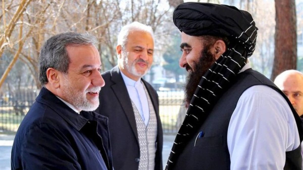 Iran’s foreign minister meets Taliban officials for the first time since 2021 takeover of Afghanistan