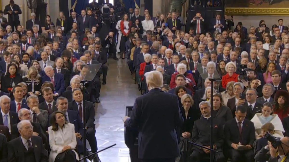India-US protocol upgrade: At Trump's inauguration, EAM Jaishankar gets front row seat India-US protocol upgrade: At Trump's inauguration, EAM Jaishankar gets front row seat