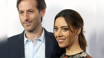 Jeff Baena (L), indie film director and Aubrey Plaza's (R) husband, was found dead in his LA home on Friday (January 3). AP