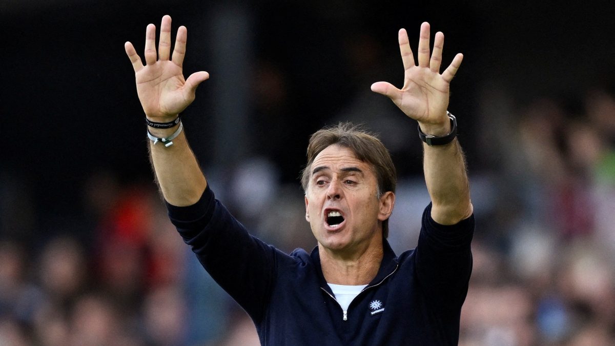 Julen Lopetegui joined West Ham last year in May as replacement for David Moyes. Image: Reuters Julen Lopetegui joined West Ham last year in May as replacement for David Moyes. Image: Reuters