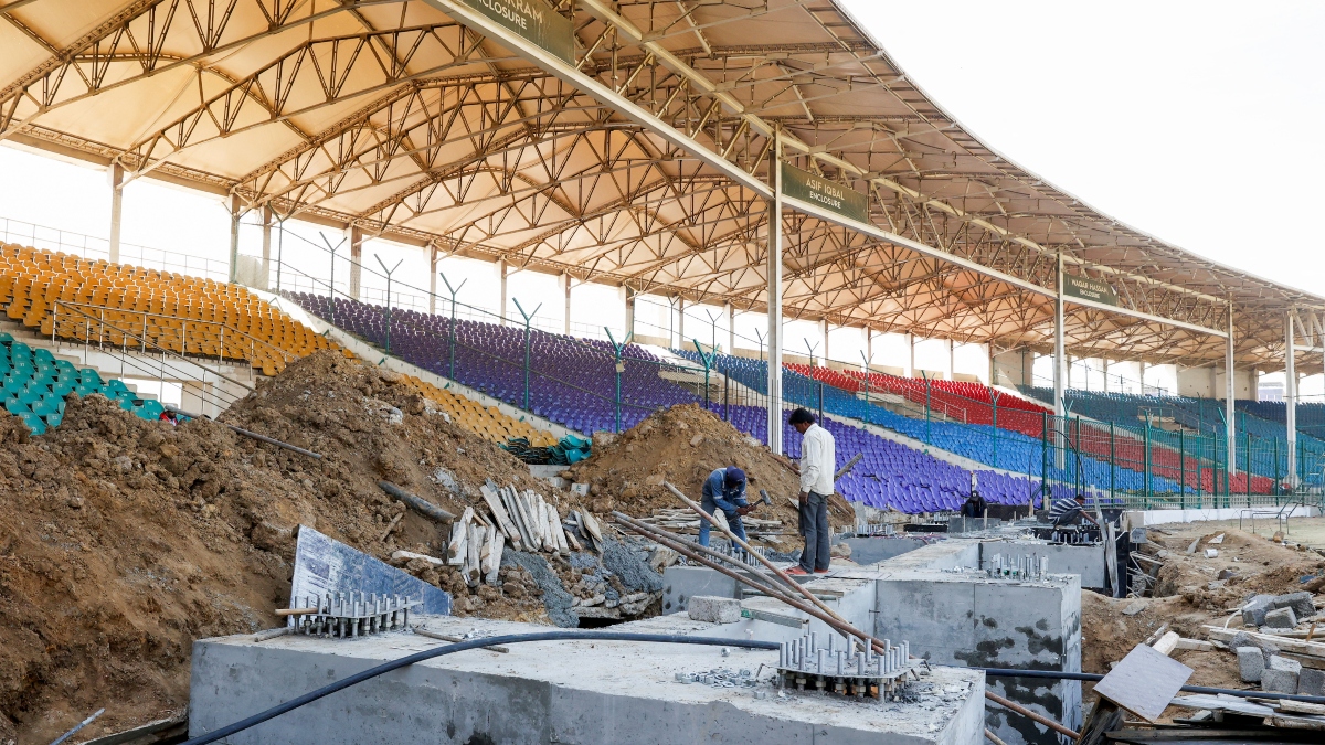 Champions Trophy 2025: Uncertainty looms as Karachi's National Stadium struggles to meet deadline Champions Trophy 2025: Uncertainty looms as Karachi's National Stadium struggles to meet deadline