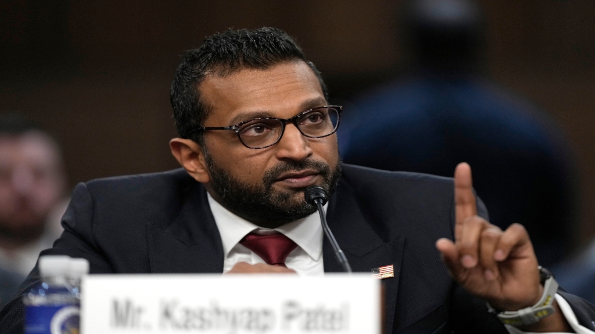 Kash Patel. AP File Kash Patel. AP File