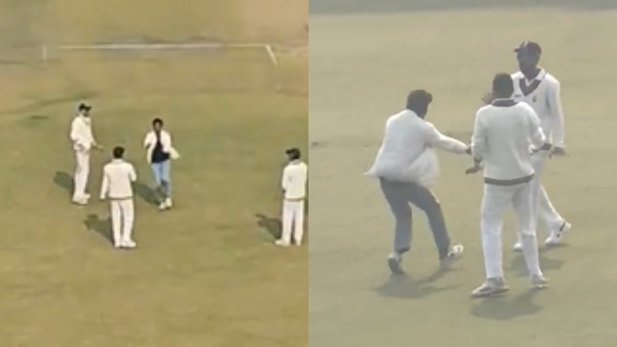 Virat Kohli fan breaches security, runs onto pitch to touch star cricketer’s feet Virat Kohli fan breaches security, runs onto pitch to touch star cricketer’s feet