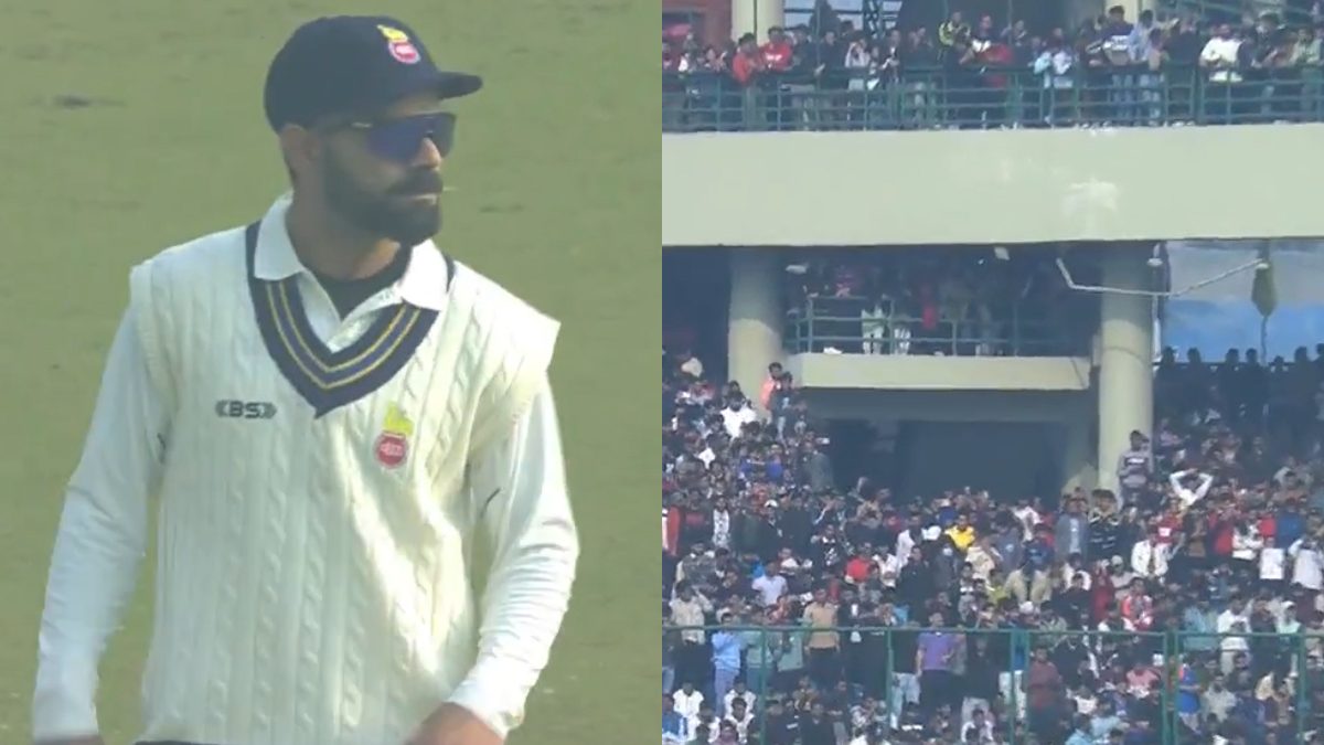 RCB chants, long queues and packed stands: How Delhi welcomed Virat Kohli on his Ranji Trophy return RCB chants, long queues and packed stands: How Delhi welcomed Virat Kohli on his Ranji Trophy return