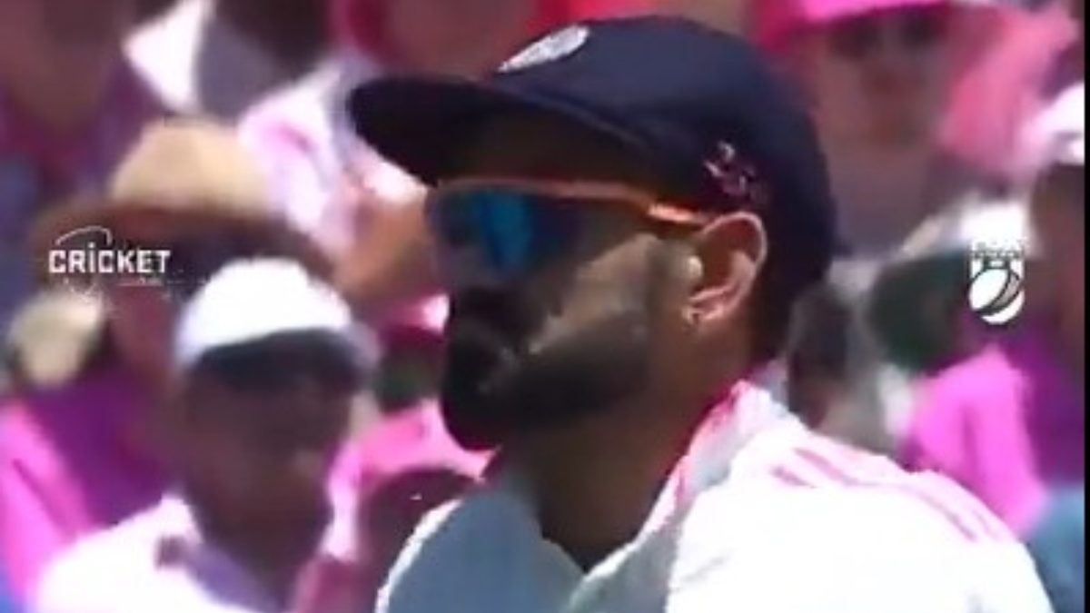 Watch: Virat Kohli mocks Australian fans with sandpaper gesture after Steve Smith's dismissal in Sydney Test Watch: Virat Kohli mocks Australian fans with sandpaper gesture after Steve Smith's dismissal in Sydney Test