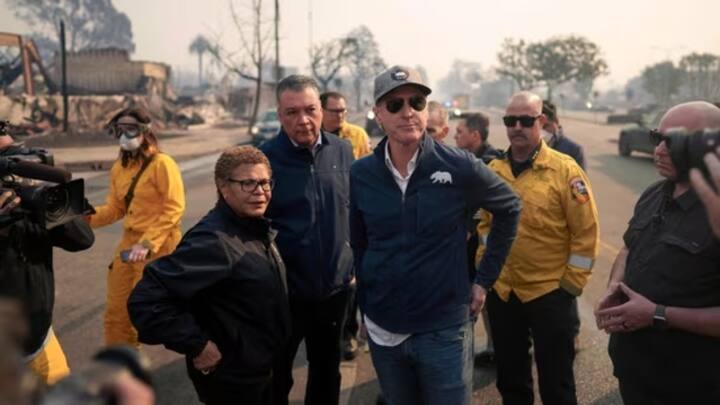LA fires: California Governor Gavin Newsom orders investigation into water crisis as death toll rises to 11 LA fires: California Governor Gavin Newsom orders investigation into water crisis as death toll rises to 11