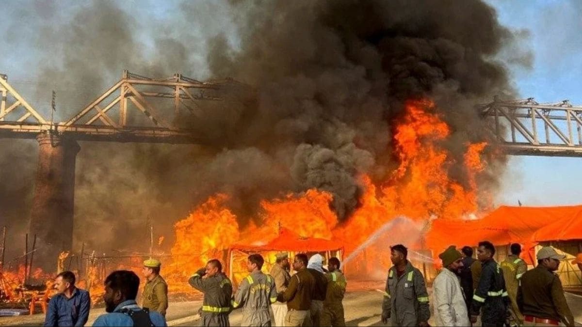 Maha Kumbh Mela: Fire breaks out at crowded venue after cylinder explosion; no casualties