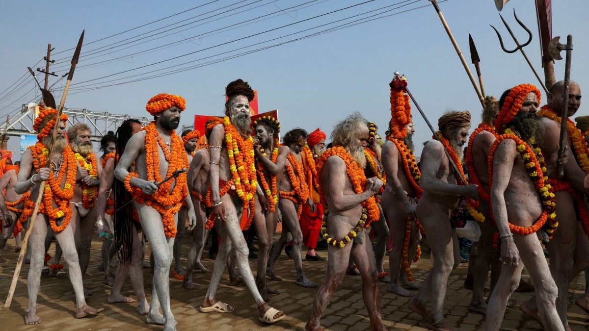 Mahakumbh 2025: Naga Sadhus take holy dip on Makar Sakranti as millions gather in Prayagraj