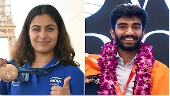 Shooting sensation Manu Bhaker and chess prodigy D Gukesh had achieved historic feats in the Paris Olympics and the FIDE World Championship respectively last year. Image credit: X/FIDE
