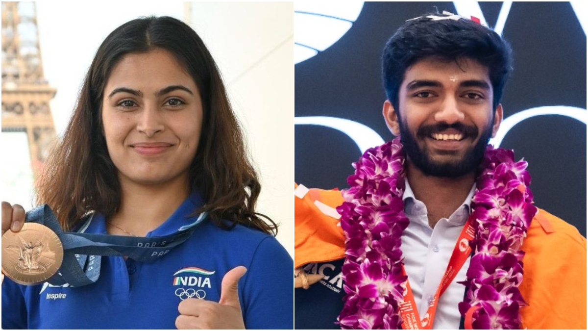 Manu Bhaker to receive Khel Ratna along with D Gukesh and two others, confirms Sports Ministry Manu Bhaker to receive Khel Ratna along with D Gukesh and two others, confirms Sports Ministry