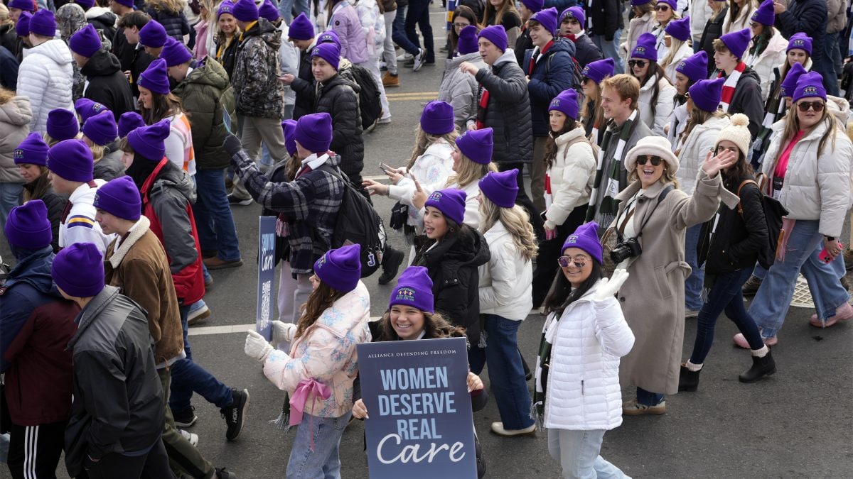 Trump and Vance rally with anti-abortion activists, pledge continued support