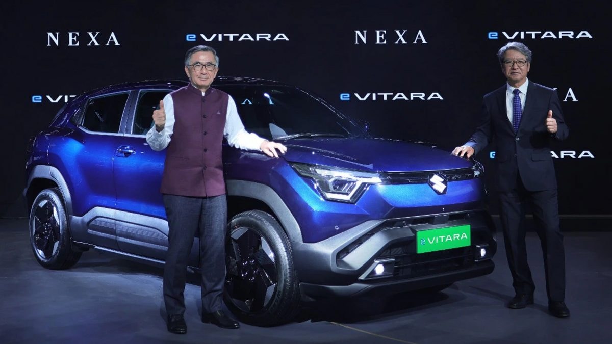 Maruti Suzuki unveils the new e-VITARA, its first battery EV in India, claims to have a range of 500 kms