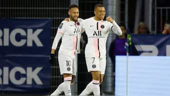 Kylian Mbappe said he only wants to remember the positives from his time with Neymar at PSG. Image: Reuters 
